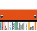 WhiteCoat Clipboard® Trifold - Orange Physical Therapy Edition